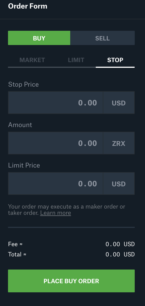 coinbase pro order book explained