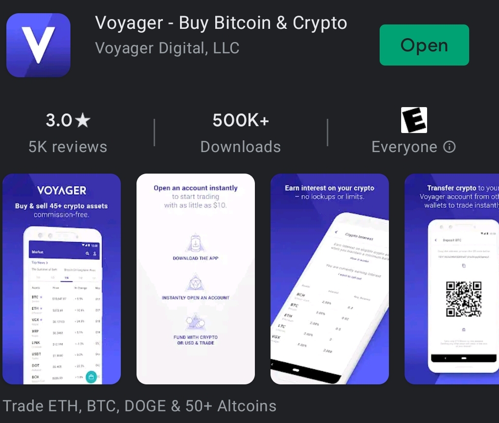 can you exchange crypto on voyager